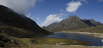 Frozen Sela Lake