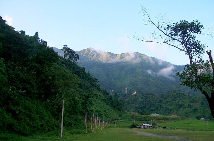 Cloud on green top